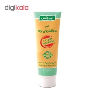 کرم محافظ پای بچه ایروکس مدل Zinc Oxide حجم 50 میلی لیتر 103005450