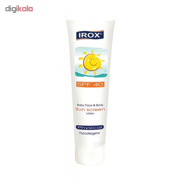 لوسیون ضد آفتاب کودک ایروکس سری Physical مدل Face And Body حجم ۶۰ میلی لیتر 102988367