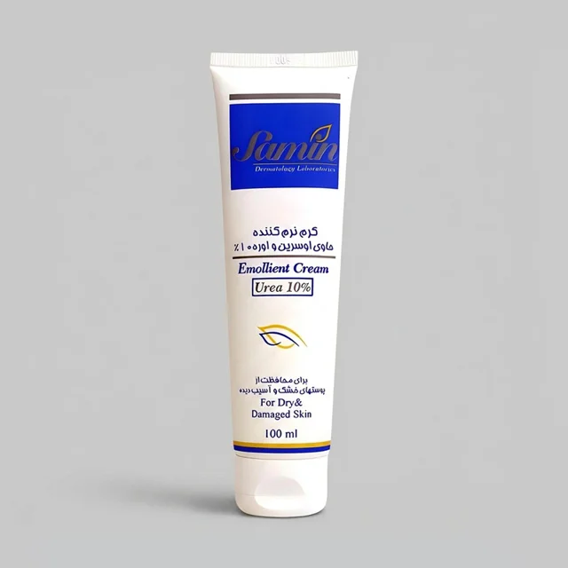 کرم نرمکننده ثمین مدل اوسرین و اوره 10درصد حجم 100 میلیلیتر