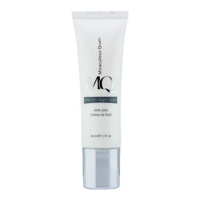 کرم لایه بردار ام کیو مدل AHA 20% NIGHT CREAM حجم 30 میلی لیتر 102941085