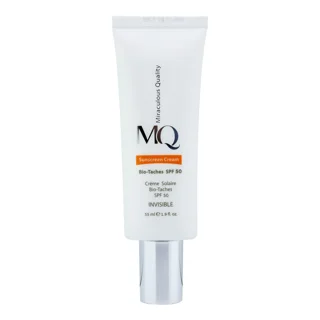کرم ضدآفتاب بی‌رنگ ام کیو SPF50 مدل BIO TACHES مناسب انواع پوست، حجم 55 میلی‌لیتر 102941183