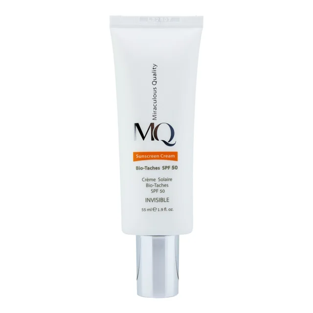 کرم ضدآفتاب بیرنگ ام کیو SPF50 مدل BIO TACHES مناسب انواع پوست، حجم 55 میلیلیتر 102941183