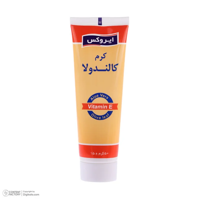 کرم مرطوب کننده دست و صورت ایروکس مدل Calendoola مناسب برای انواع پوست وزن 50 گرم 103006998