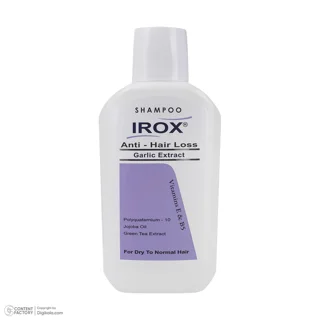 شامپو مو ایروکس مدل Anti Hair Loss با عصاره سیر، تقویت‌کننده و ضد ریزش، مناسب موهای خشک و  103006009