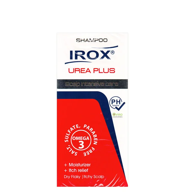 شامپو مو ایروکس مدل Urea Plus حجم 200 میلیلیتر، درمانی، ضد خارش، مرطوبکننده، مناسب انواع 103005744