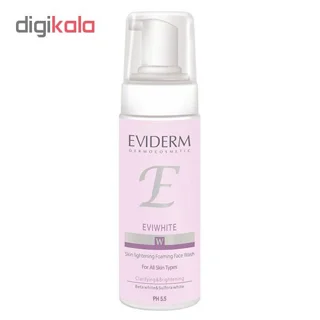 فوم شست‌وشوی صورت اویدرم مدل Eviwhite مناسب انواع پوست حجم ۱۵۰ میلی‌لیتر 102980758