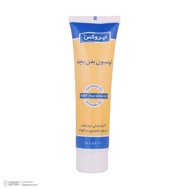لوسیون بدن بچه ایروکس سری Emolient And Lenitive مدل Chamomile Oil وزن 100 گرم 102988357