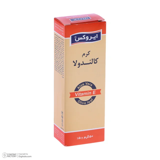 کرم مرطوب کننده دست و صورت ایروکس مدل Calendoola مناسب برای انواع پوست وزن 50 گرم 103006995