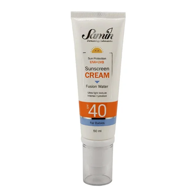 کرم ضد آفتاب فیوژن واتر کودک ثمین مدل Kids SPF40 حجم 50 میلی لیتر 103030245